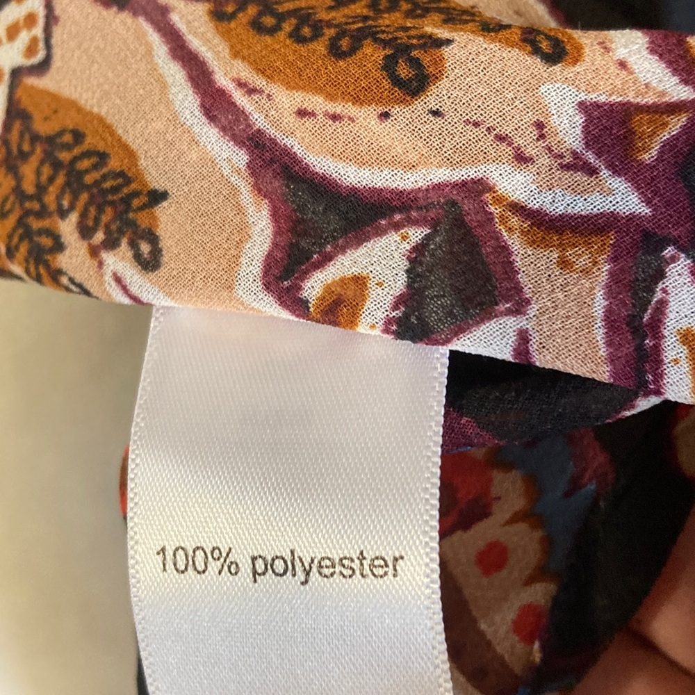 Maurices Multicolor Patterned Kimono - image 8